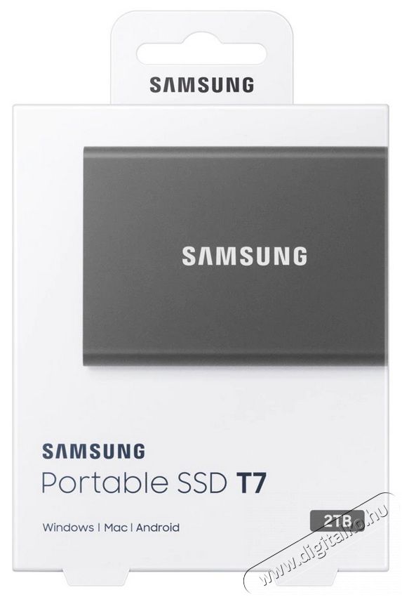SAMSUNG 2000GB USB 3.2 (MU-PC2T0T/WW) T7 külső SSD - szürke Egyéb - Nem forgalmazzuk ! - 369787