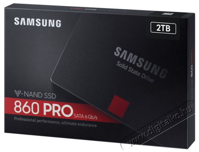 SAMSUNG 2048GB SATA3 2.5 860 PRO Basic (MZ-76P2T0B/EU) SSD Egyéb - Nem forgalmazzuk ! - 334097