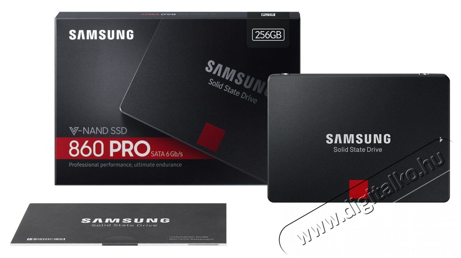 SAMSUNG 860 PRO Basic 256GB (MZ-76P256B/EU) SSD Egyéb - Nem forgalmazzuk ! - 334102