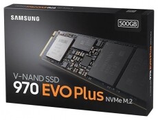 SAMSUNG 500GB NVMe 1.3 M.2 2280 970 EVO Plus (MZ-V7S500BW) SSD Iroda és számítástechnika - Adattároló / merevlemez - SSD - 369822