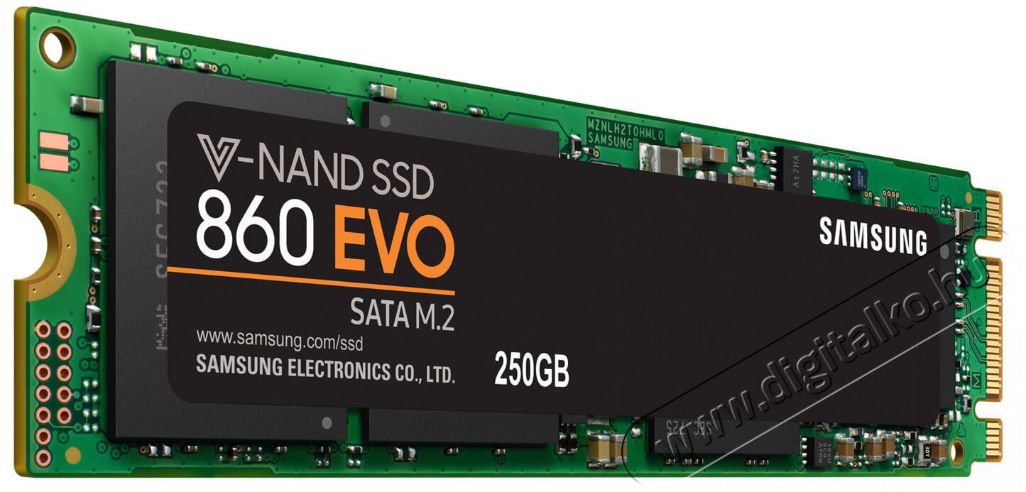 SAMSUNG 860 EVO 250GB M.2 SATA (MZ-N6E250BW) SSD Egyéb - Nem forgalmazzuk ! - 334101