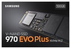 SAMSUNG 500GB NVMe 1.3 M.2 2280 970 EVO Plus (MZ-V7S500BW) SSD Iroda és számítástechnika - Adattároló / merevlemez - SSD - 369822