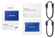 SAMSUNG 500GB USB 3.2 (MU-PC500H/WW) T7 külső SSD - kék Egyéb - Nem forgalmazzuk ! - 369825