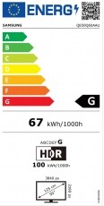 SAMSUNG QE50Q60AAUXXH Ultra HD Smart QLED Televízió Televíziók - LED televízió - UHD 4K felbontású - 370425