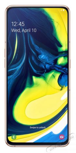 SAMSUNG Galaxy A80 128GB 8GB Dual-SIM (SM-A805FZDDXEH) okostelefon - arany Egyéb - Nem forgalmazzuk ! - 352145