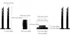 SAMSUNG HT-J5150 5.1 Blu-Ray házimozi rendszer Audio-Video / Hifi / Multimédia - Házimozi - Blu-Ray házimozi szett - 306580