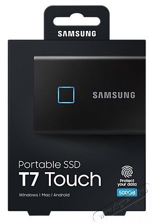SAMSUNG 500GB USB 3.2 (MU-PC500K/WW)ujjlenyomatolvasós T7 Touch külső SSD - fekete Egyéb - Nem forgalmazzuk ! - 369826