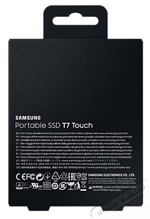 SAMSUNG 500GB USB 3.2 (MU-PC500K/WW)ujjlenyomatolvasós T7 Touch külső SSD - fekete Egyéb - Nem forgalmazzuk ! - 369826