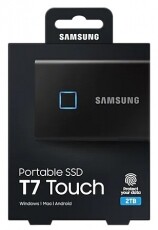 SAMSUNG 2000GB USB 3.2 (MU-PC2T0K/WW) fekete ujjlenyomatolvasós külső SSD Egyéb - Nem forgalmazzuk ! - 369784