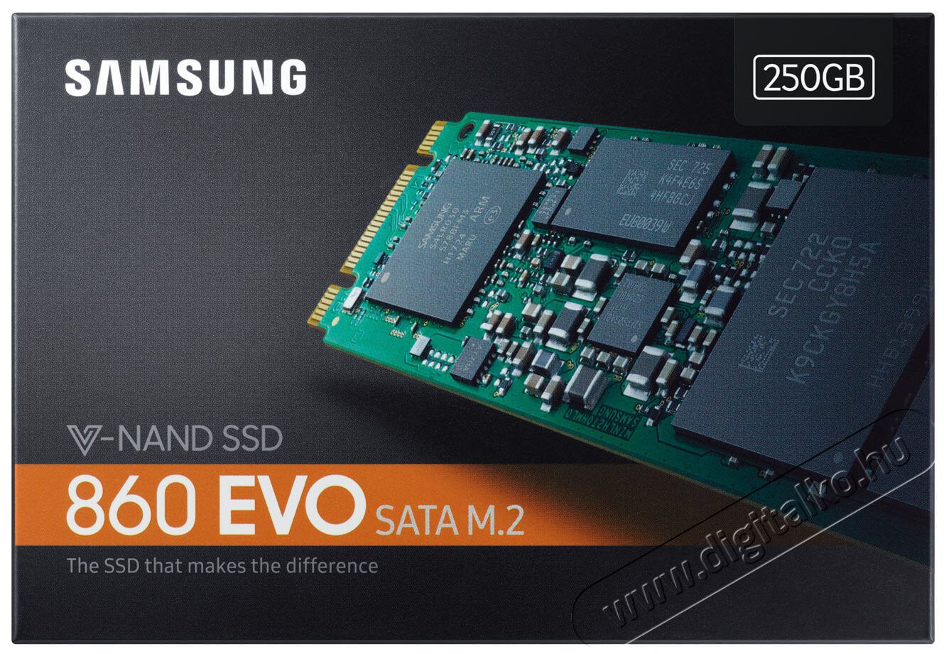 SAMSUNG 860 EVO 250GB M.2 SATA (MZ-N6E250BW) SSD Egyéb - Nem forgalmazzuk ! - 334101