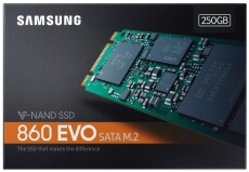 SAMSUNG 860 EVO 250GB M.2 SATA (MZ-N6E250BW) SSD Egyéb - Nem forgalmazzuk ! - 334101