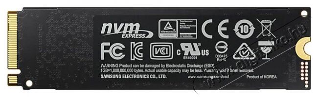 SAMSUNG 500GB NVMe 1.3 M.2 2280 970 EVO Plus (MZ-V7S500BW) SSD Egyéb - Nem forgalmazzuk ! - 369822
