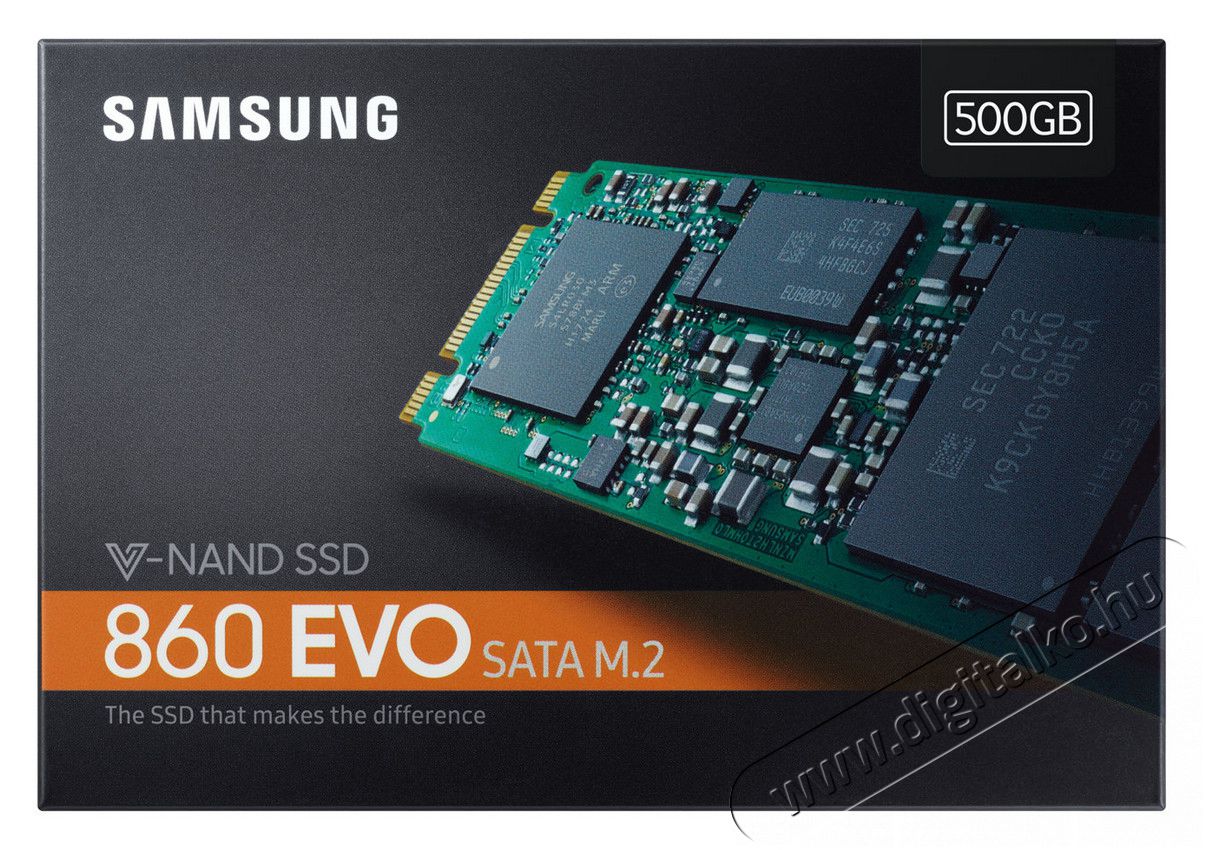 SAMSUNG 860 EVO M.2 500GB (MZ-N6E500BW) SSD Egyéb - Nem forgalmazzuk ! - 334111