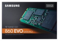 SAMSUNG 860 EVO M.2 500GB (MZ-N6E500BW) SSD Egyéb - Nem forgalmazzuk ! - 334111