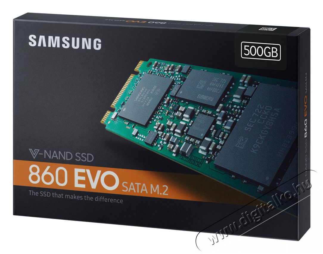 SAMSUNG 860 EVO M.2 500GB (MZ-N6E500BW) SSD Egyéb - Nem forgalmazzuk ! - 334111