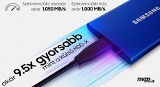 SAMSUNG 2000GB USB 3.2 (MU-PC2T0H/WW) T7 külső SSD - kék Egyéb - Nem forgalmazzuk ! - 369783