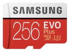 SAMSUNG 256GB microSD EVO Plus SDXC Class10 (MB-MC256GA/EU) memóriakártya + adapter Memória kártya / Pendrive - MicroSD / MicroSDHC kártya - 338776