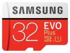 SAMSUNG 32GB micro SD EVO Plus memória kártya adapterrel Memória kártya / Pendrive - MicroSD / MicroSDHC kártya - 338777