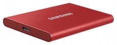 SAMSUNG 500GB USB 3.2 (MU-PC500R/WW) T7 külső SSD - piros Egyéb - Nem forgalmazzuk ! - 369827