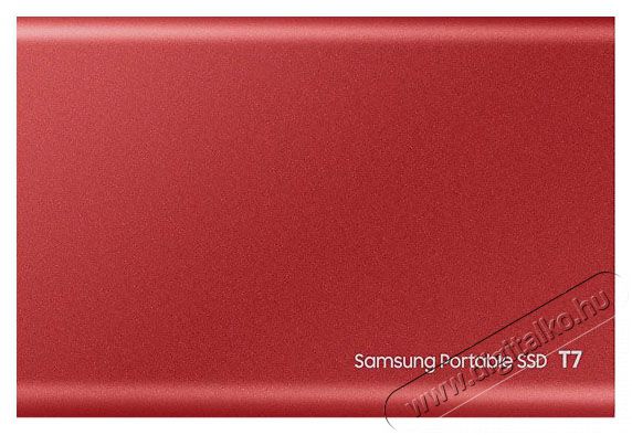 SAMSUNG 500GB USB 3.2 (MU-PC500R/WW) T7 külső SSD - piros Egyéb - Nem forgalmazzuk ! - 369827