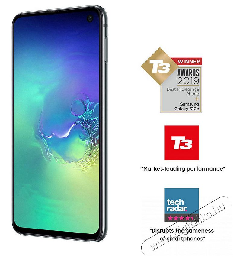 SAMSUNG Galaxy S10e 128GB Dual SIM (SM-G970FZGDXEH) okostelefon - zöld Egyéb - Nem forgalmazzuk ! - 350213