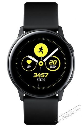SAMSUNG SM-R500N Galaxi Watch Active (SM-R500NZKAXEH) okosóra - fekete Mobil / Kommunikáció / Smart - Okos eszköz - Okosóra - 355214