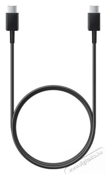 SAMSUNG EP-DA705BBEG Type-C - Type-C kábel, fekete Mobil / Kommunikáció / Smart - Mobiltelefon kiegészítő / tok - Kábel / átalakító - 369840