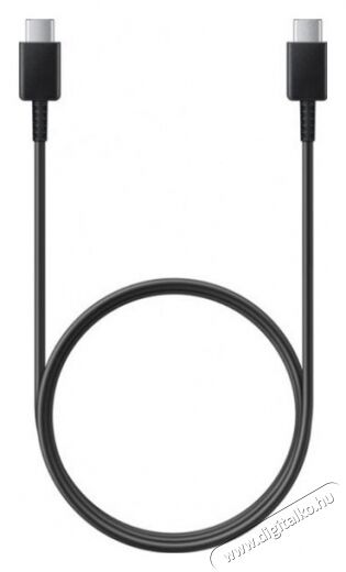 SAMSUNG EP-DA705BBEG Type-C - Type-C kábel, fekete Mobil / Kommunikáció / Smart - Mobiltelefon kiegészítő / tok - Kábel / átalakító - 369840