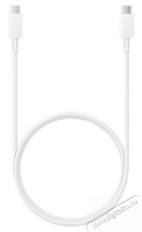 SAMSUNG EP-DN975BWEG 1m 5A Type-C - Type-C kábel - fehér Mobil / Kommunikáció / Smart - Mobiltelefon kiegészítő / tok - Kábel / átalakító - 369843