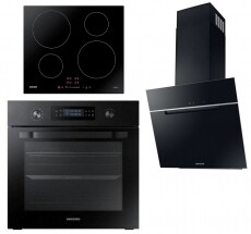SAMSUNG NZ64F3NM1AB/UR + NV66M3535BB/EO + NK24M7070VB/UR Konyhai termékek - Sütő-főzőlap, tűzhely (beépíthető) - Sütő-főzőlap szett (beépíthető) - 371270