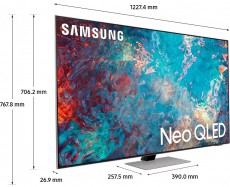 SAMSUNG QE55QN85AATXXH Ultra HD QLED Smart televízió Televíziók - LED televízió - UHD 4K felbontású - 371211
