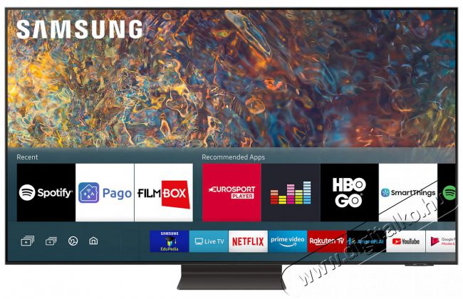 SAMSUNG QE55QN95AATXXH Ultra HD QLED Smart televízió Televíziók - LED televízió - UHD 4K felbontású - 371213