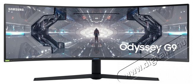 SAMSUNG LC49G95TSSRXEN Ívelt Gaming monitor Iroda és számítástechnika - Monitor - 21:9 Ultrawide monitor - 370409