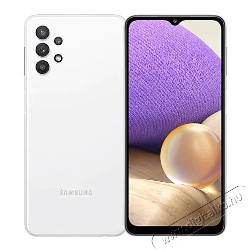 SAMSUNG SM-A326BZWVEUE Galaxy-A32 5G Dual SIM okostelefon 4GB/128GB - fehér Egyéb - Nem forgalmazzuk ! - 372208