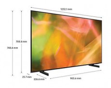 SAMSUNG UE55AU8002KXXH Ultra HD Smart LED Televízió Televíziók - LED televízió - UHD 4K felbontású - 370437