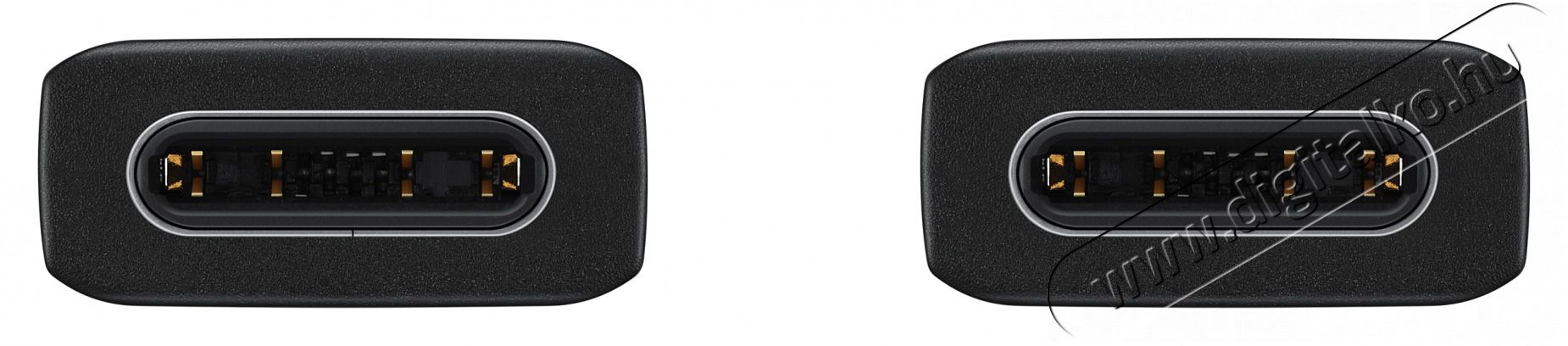 SAMSUNG EP-DA705BBEG Type-C - Type-C kábel, fekete Mobil / Kommunikáció / Smart - Mobiltelefon kiegészítő / tok - Kábel / átalakító - 369840
