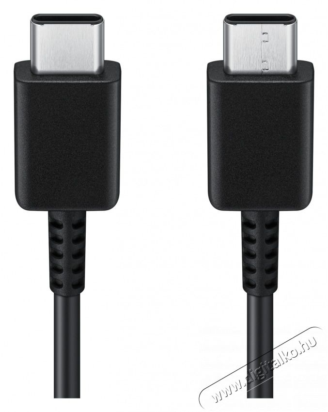 SAMSUNG EP-DA705BBEG Type-C - Type-C kábel, fekete Mobil / Kommunikáció / Smart - Mobiltelefon kiegészítő / tok - Kábel / átalakító - 369840