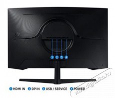 SAMSUNG LC27G55TQWR Ívelt Gaming monitor Iroda és számítástechnika - Monitor - Monitor - 373954