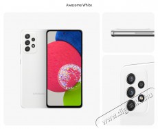 SAMSUNG Galaxy A52s 5G kártyafüggetlen mobiltelefon SM-A528B 128GB 6GB - fehér Egyéb - Nem forgalmazzuk ! - 374481