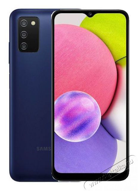 SAMSUNG Galaxy A03s k&aacute;rtyaf&uuml;ggetlen mobiltelefon SM-A037G 32GB 3GB - k&eacute;k Egy&eacute;b - Nem forgalmazzuk ! - 374461