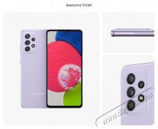 SAMSUNG Galaxy A52s 5G kártyafüggetlen mobiltelefon SM-A528B 128GB 6GB - ibolya Mobil / Kommunikáció / Smart - Okostelefon - Android - 374483