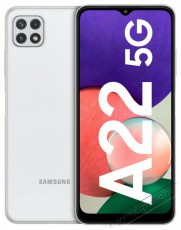 SAMSUNG Galaxy A22 5G kártyafüggetlen mobiltelefon 128GB 4GB - fehér Egyéb - Nem forgalmazzuk ! - 374476