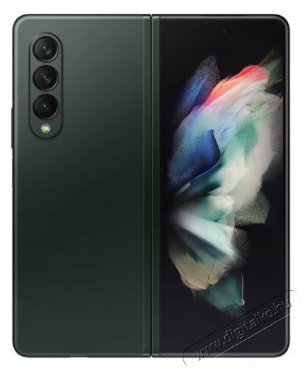 SAMSUNG Galaxy Z Fold3 5G kártyafüggetlen mobiltelefon 512GB 12GB - zöld Egyéb - Nem forgalmazzuk ! - 374539