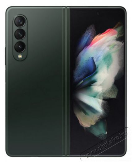 SAMSUNG Galaxy Z Fold3 5G kártyafüggetlen mobiltelefon 512GB 12GB - zöld Egyéb - Nem forgalmazzuk ! - 374539