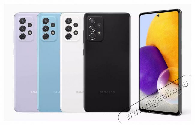 SAMSUNG SM-A725FLVDEUE Galaxy A72 6,7 LTE 6/128GB Dual SIM vil&aacute;gos lila okostelefon &Uacute;jdons&aacute;gok - Legfrissebb term&eacute;kek - 372224