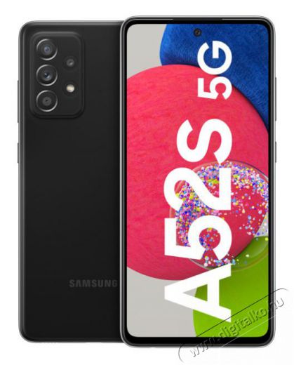 SAMSUNG Galaxy A52s 5G kártyafüggetlen mobiltelefon SM-A528B 128GB 6GB - fekete Egyéb - Nem forgalmazzuk ! - 374482