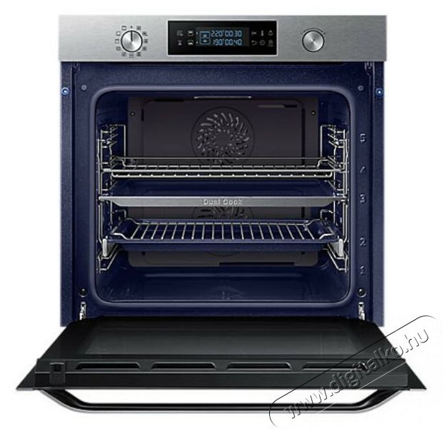 SAMSUNG NV75K5541RS/EO Beépíthető sütő + samsung NZ64H57479K/EO Indukciós főzőlap Konyhai termékek - Sütő-főzőlap, tűzhely (beépíthető) - Sütő-főzőlap szett (beépíthető) - 359798
