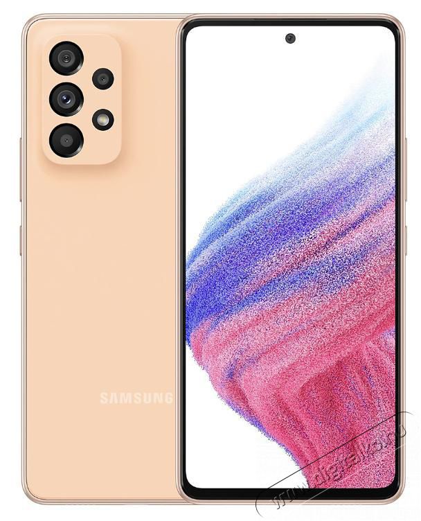 SAMSUNG A536B GALAXY A53 5G DS mobiltelefon - 128GB orange Egyéb - Nem forgalmazzuk ! - 379034