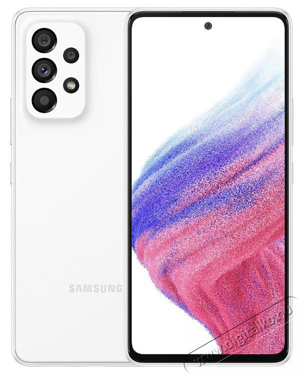 SAMSUNG A536B GALAXY A53 5G DS mobiltelefon - 128GB, fehér Egyéb - Nem forgalmazzuk ! - 379035
