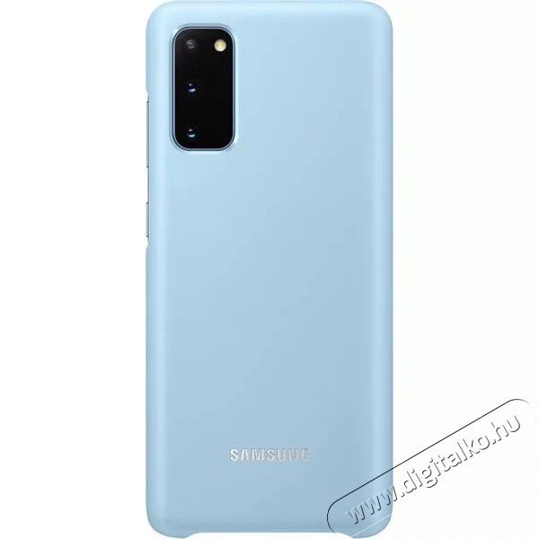 SAMSUNG EF-KG980CLEGEU Galaxy S20 LED cover hátlap - kék Mobil / Kommunikáció / Smart - Mobiltelefon kiegészítő / tok - Tok / hátlap - 379811